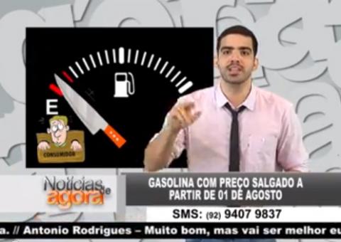 Gasolina com preço salgado em agosto